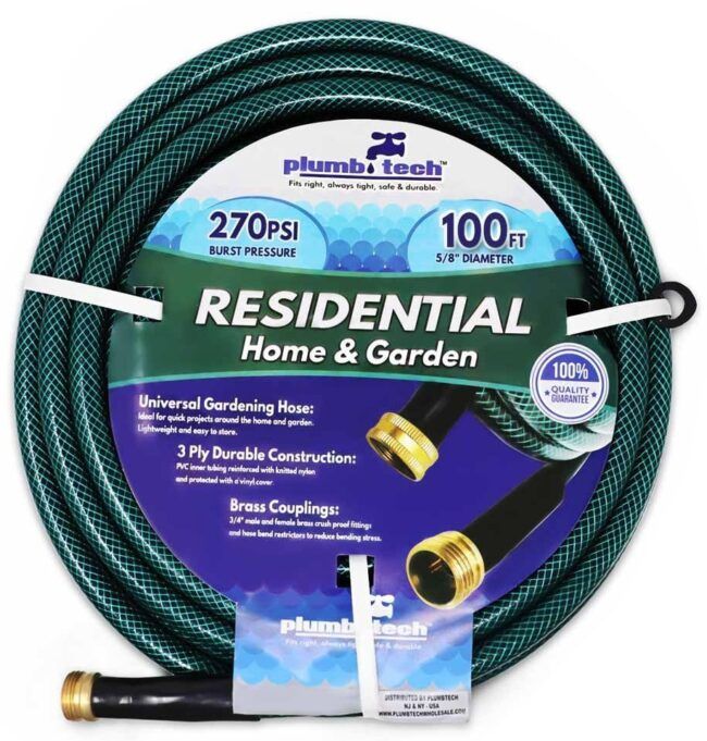 GT-GAR100 - HOSE-VINYL-5/8&quot;-3PLY REINFORCD 100 FT