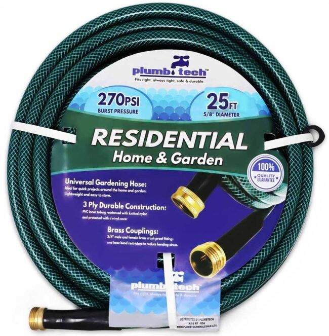 GT-GAR25 - HOSE-VINYL-5/8&quot;-3PLY REINFORCD 25 FT