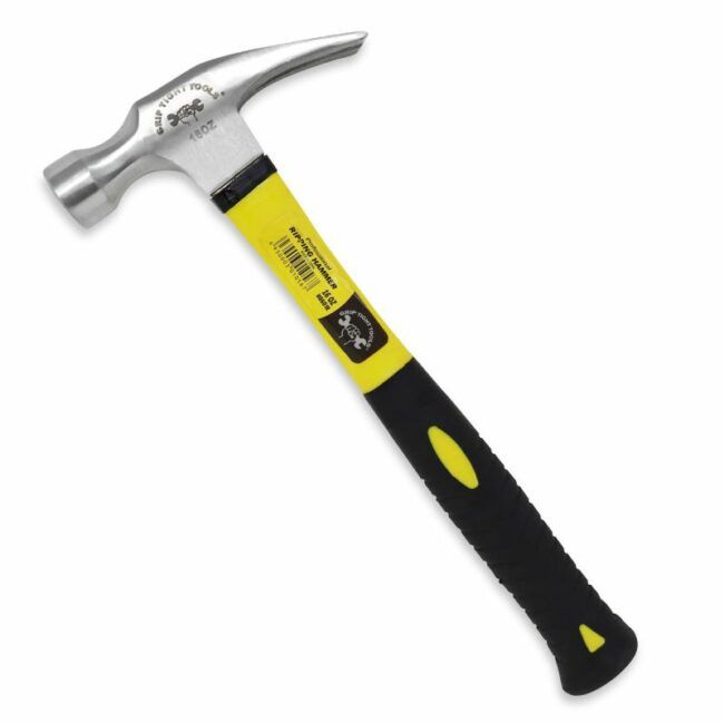 GT-H0601C - HAMMER/CLAW FIBERGLASS HANDLE 16OZ