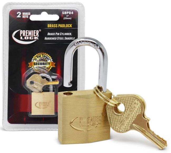 GT-SBP04 - PADLOCK-BRASS-KEYED DIFFRENTLY 1&quot;