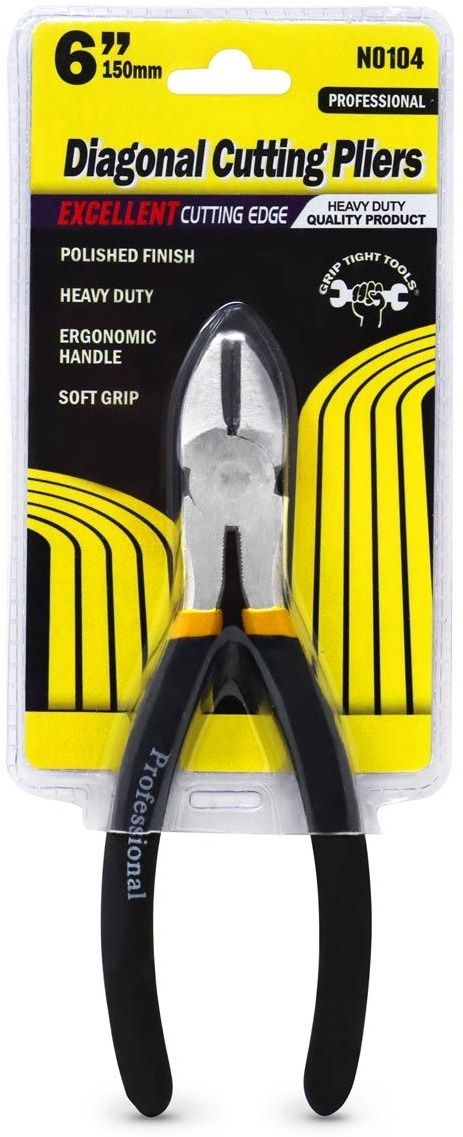GT-N0104 - PLIERS-CUTTING-DIAGONAL-6-1/2