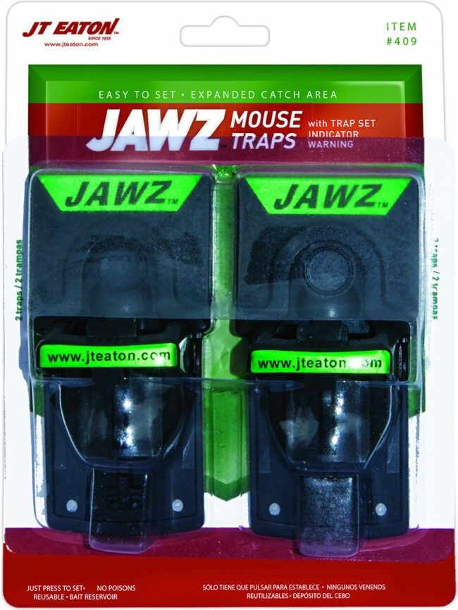 JTE-409 - EATON &quot;JAWZ&quot; MOUSE TRAP-2/PAK