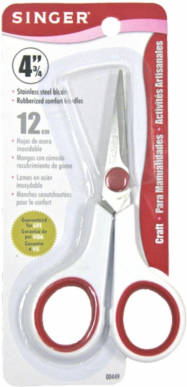 SING-00449 - SINGER-CRAFT SCISSORS 4.75inch