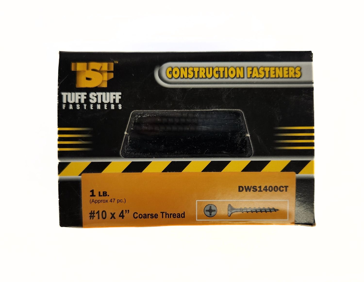 DWS1400CT - 1LB BOX 4&quot; COARSE THREAD DRYWALL SCREWS