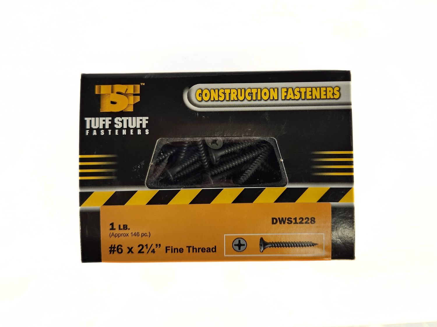 DWS1228 - 1LB BOX 2-1/4&quot; DRYWALL SCREWS