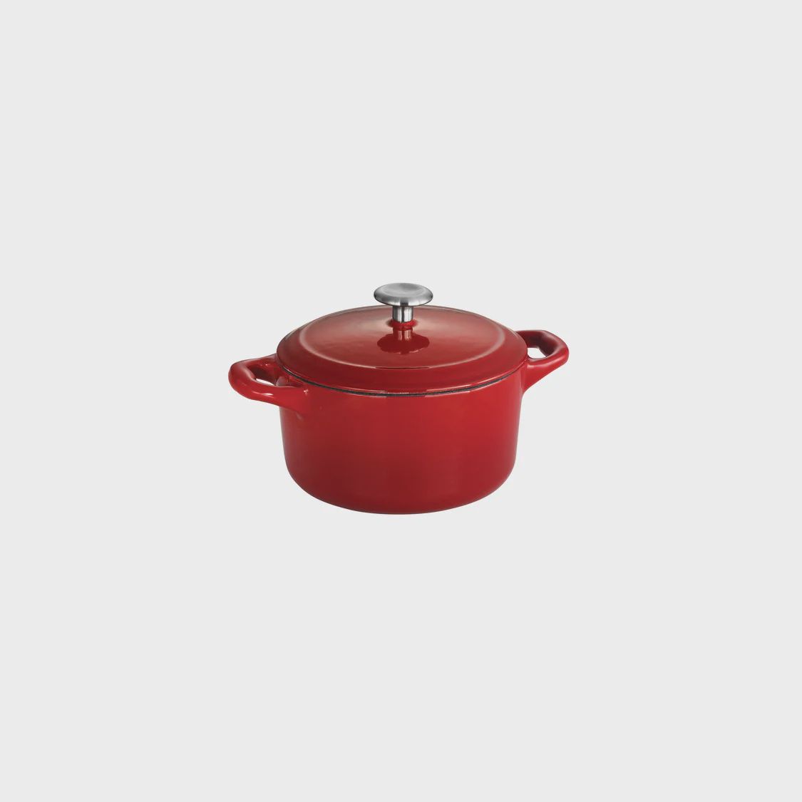 80131/056DS - 24 oz Covered Small Cocotte, Red