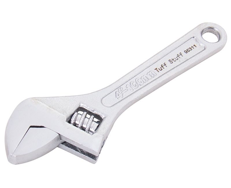 TST95311 - 4&quot; ADJUSTABLE WRENCH CARDED