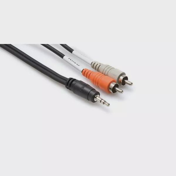 CMR-206 - Y CABLE 3.5MM TRS - RCA 6FT