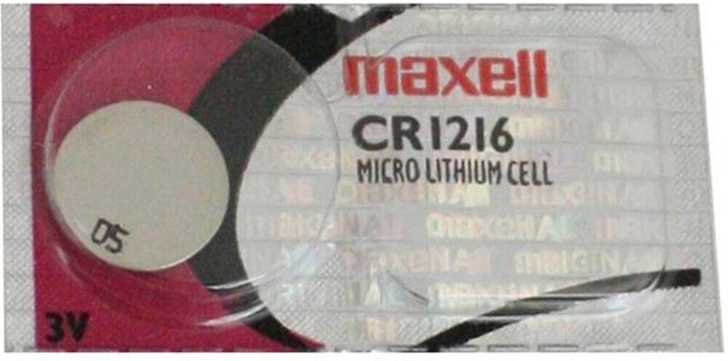 ECR1216 - Maxell micro lithium 3v cell battery