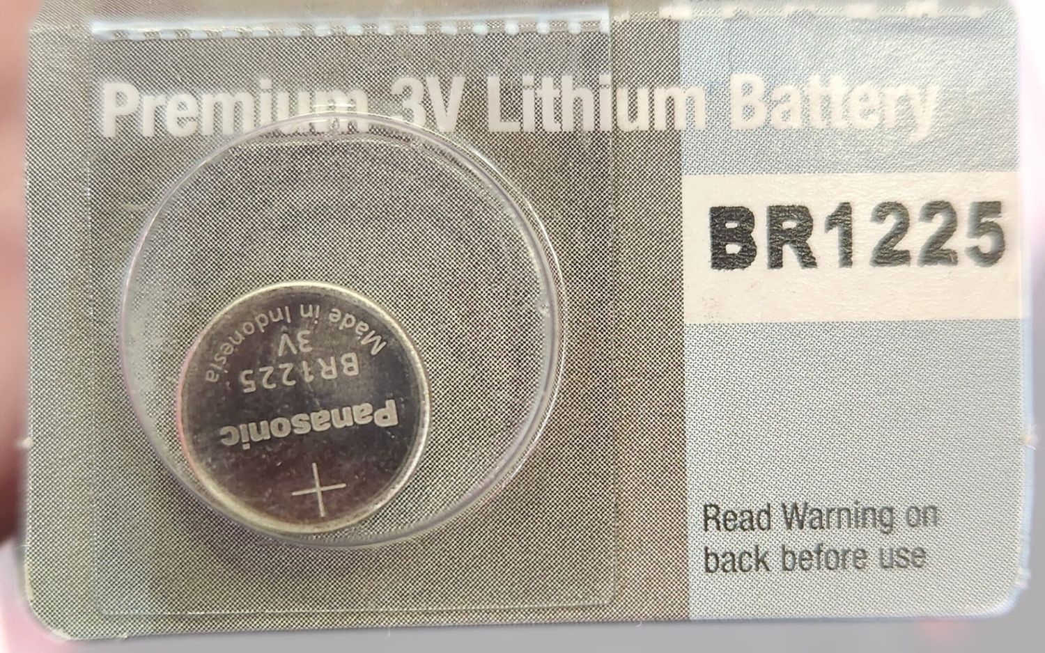 ECR1225 - Panasonic ECR 1225 GP battery