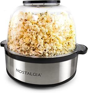 NSPFP6SS - Nostalgia 6qt ss stirring corn popper