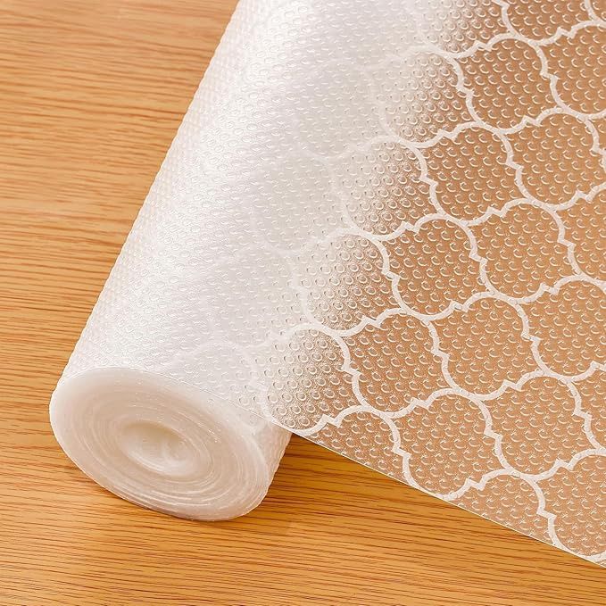 Shelf Liner – Non-Adhesive Waterproof.  Durable EVA Material Easy-to-Cut, Modern Pattern (17.7&quot;W x 78.7&quot;L)