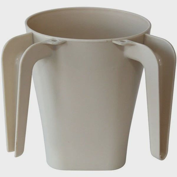WCP-BE - Wash Cup Plastic Beige 5.5&quot;H