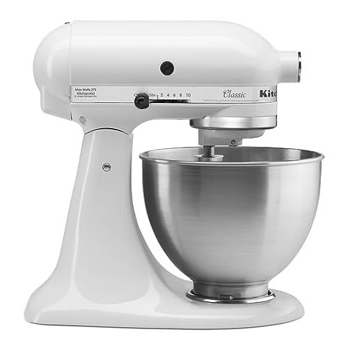 K45SS - Classic Series 4.5 Quart Tilt-Head Stand Mixer, White