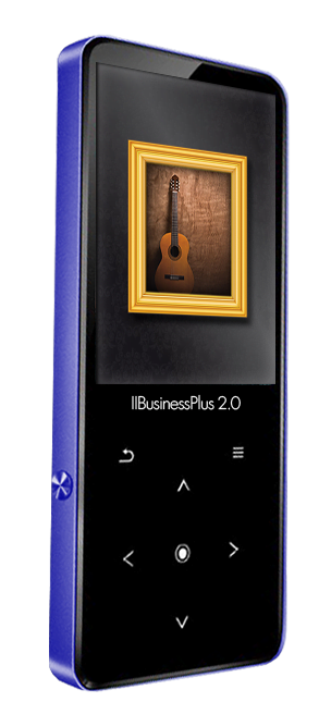 SAMVIX IBUSINESS PLUS 2.0 16GB MP3 PLAYER - BLUE