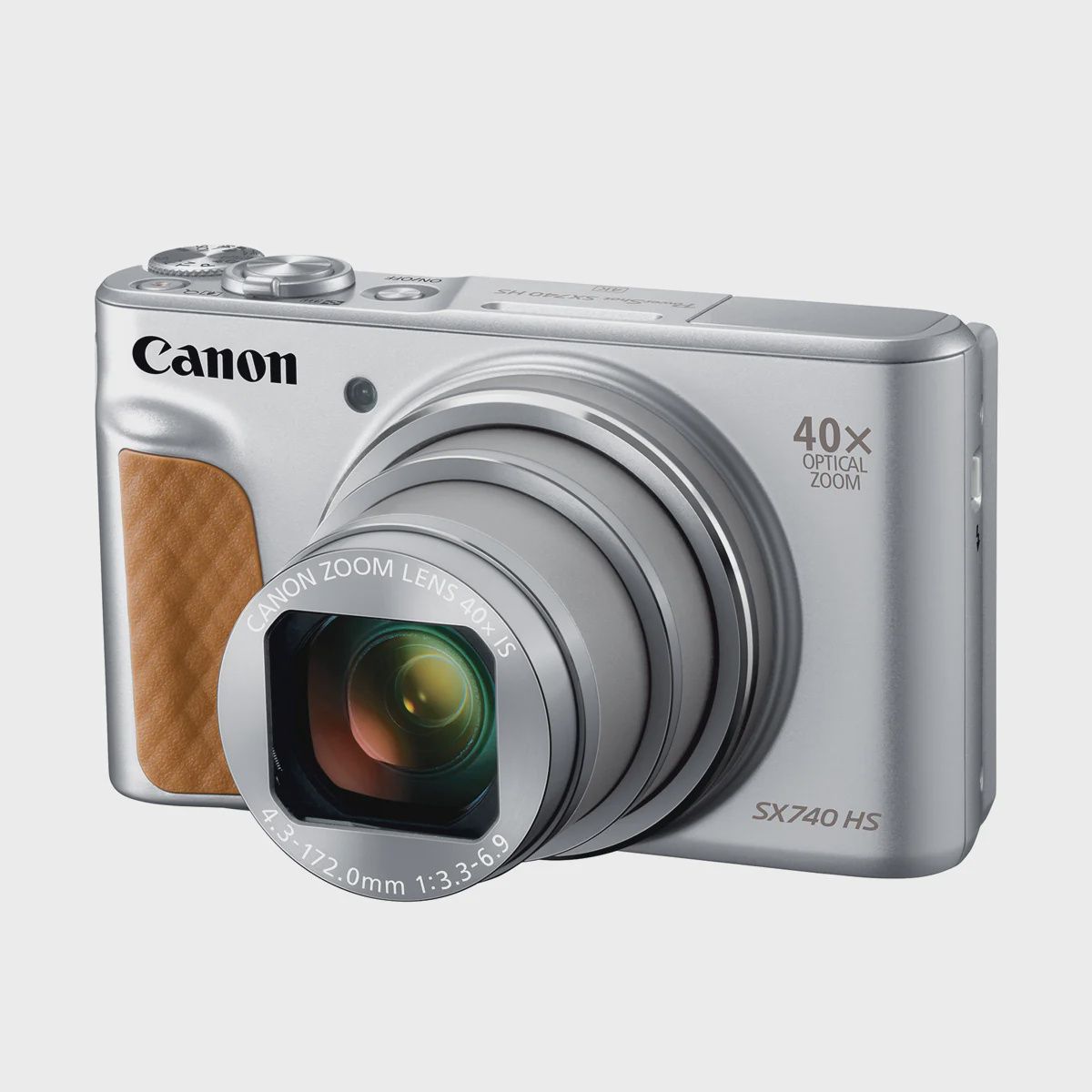 CANPSSX740BK- Canon power shot SX740 HS, Colour: Silver