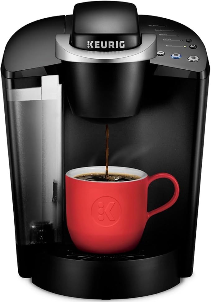 K-Classic Single Serve K-Cup Pod Coffee Maker, W/3 Brew Sizes, 48oz Removable Reservoir, Black