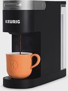 K-Slim Single Serve K-Cup Pod Coffee Maker, Multistream Technology. Black