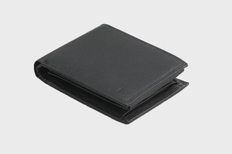 GARBFCP1-BLK - Bifold Coin Pocket Wallet