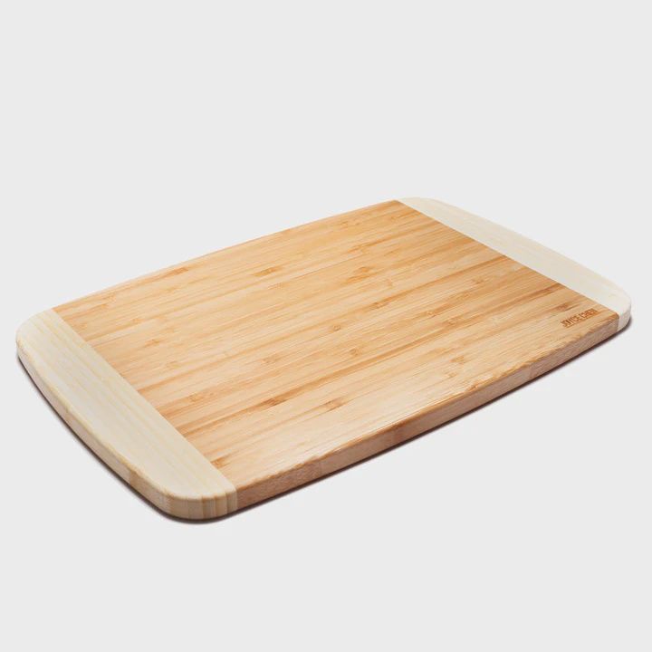 J34-0005-joyce chen extra large burnished bamboo cutting board 12X18 inches