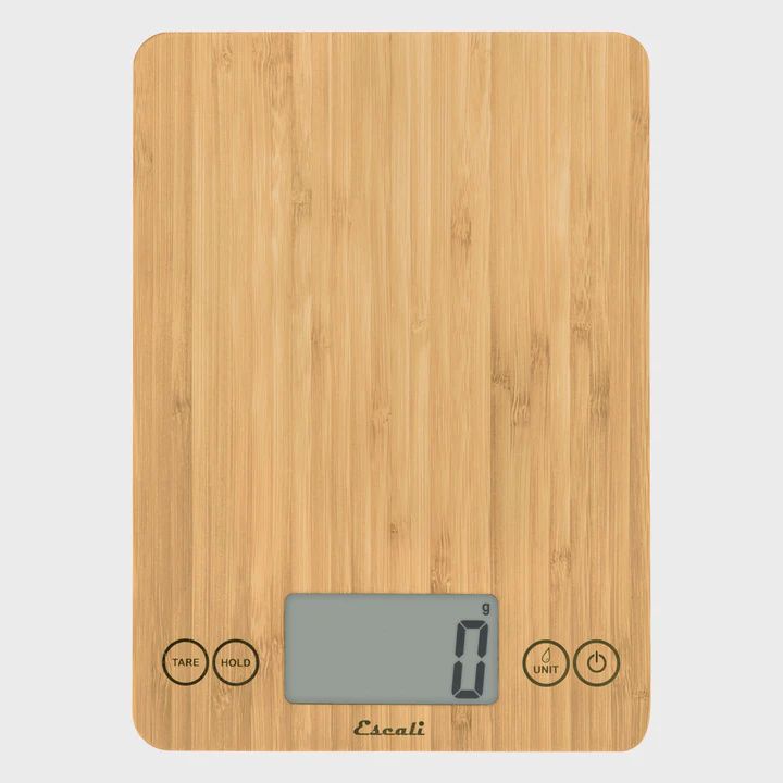 ECO157-arti digital scale, 15 lb/7 kg, bamboo