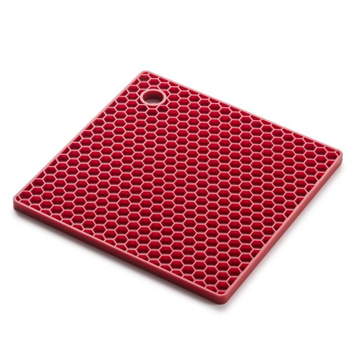 43721RD - Honeycomb Trivet,  Red