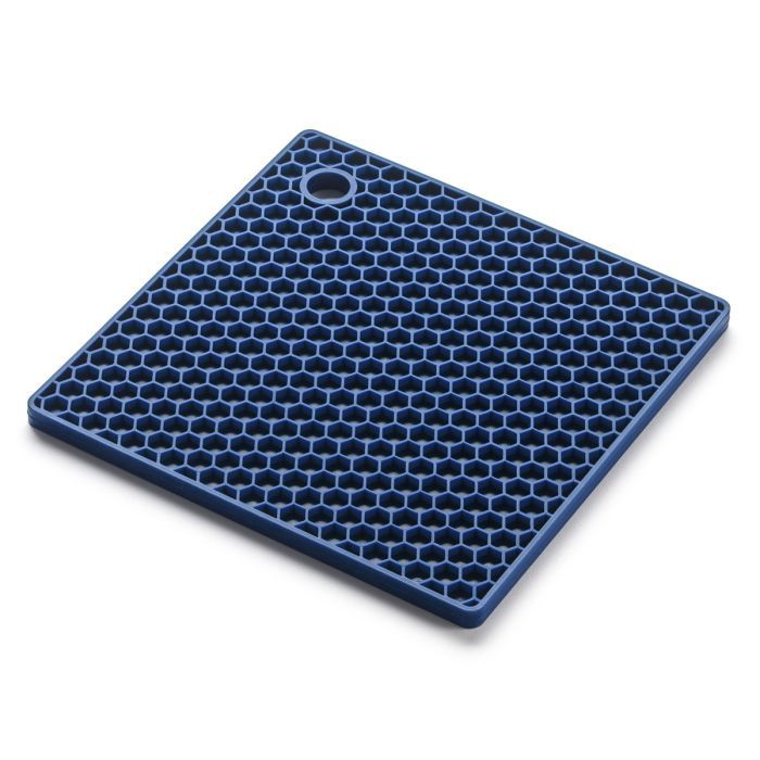 43721NVY - Honeycomb Trivet, Navy Blue