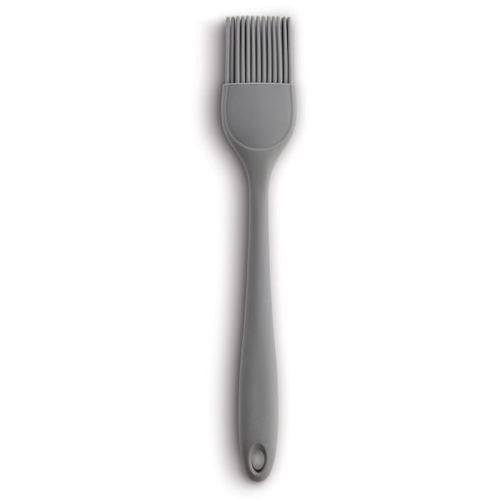 43640GRY - Baking Silicone Basting Brush Grey