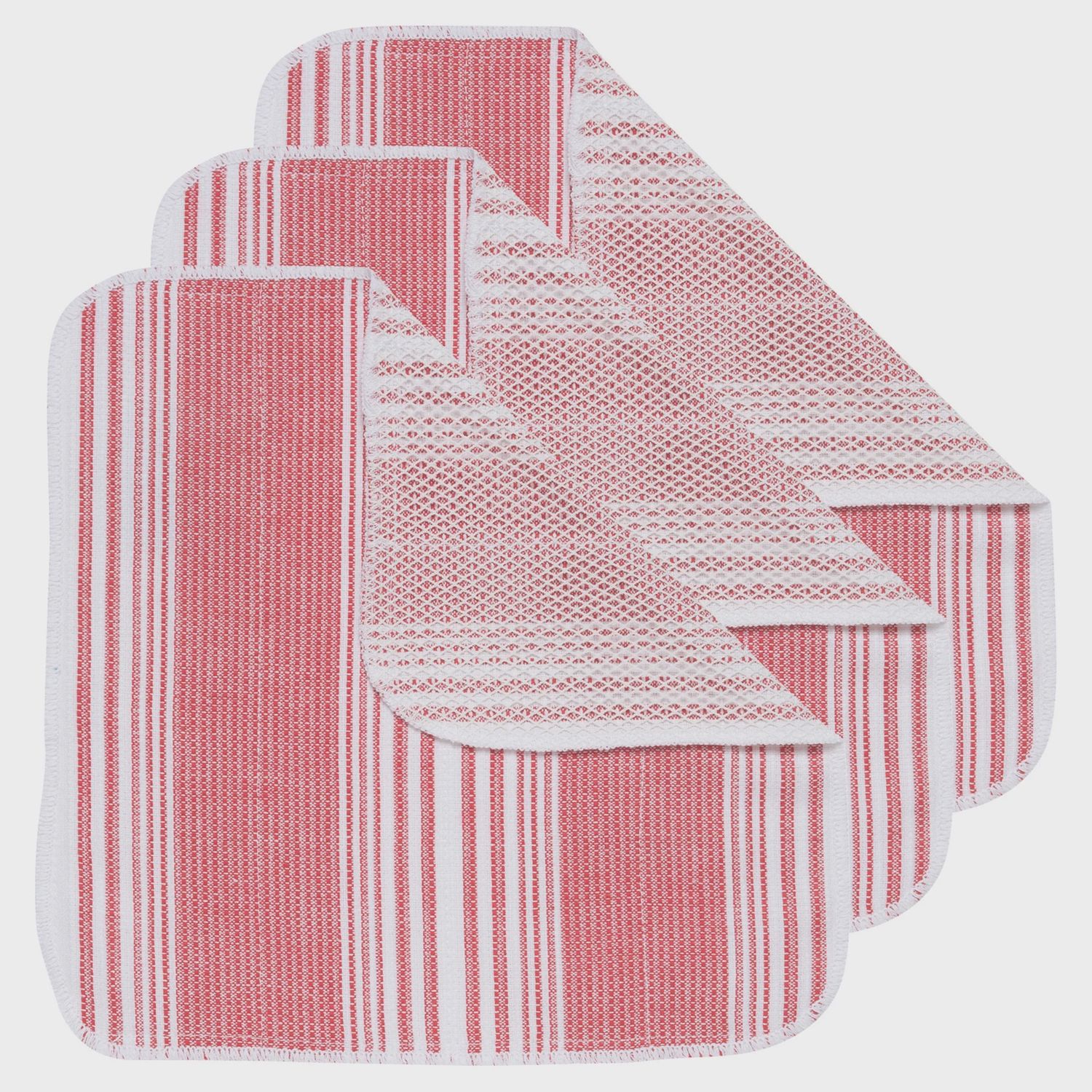 2251212 - Scrub-It Red Dishcloths Set of 3