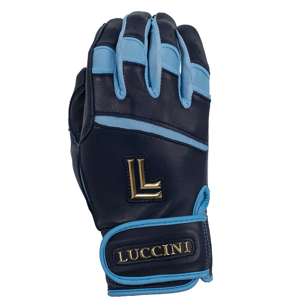 Batting Gloves - Navy/Columbia/Navy Palm