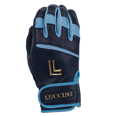 Batting Gloves - Navy/Columbia/Navy Palm