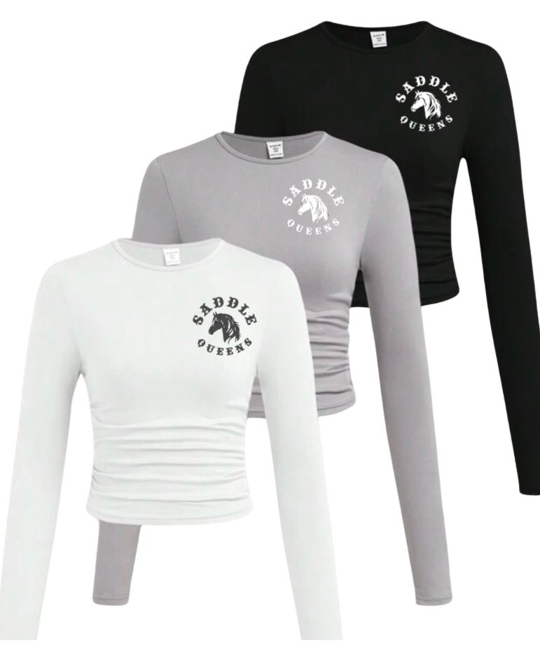 CURVE SOLID COLOR LONG SLEEVE
