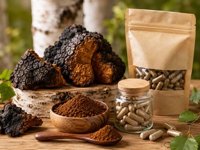 Chaga (Inonotus Obliquus)