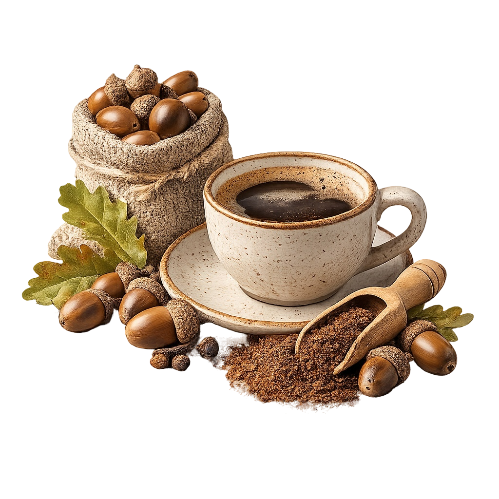 Eichelkaffee aus gerösteten Eicheln – Naturprodukt 100 g