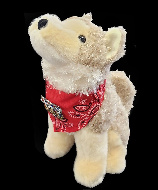 &quot;TEX&quot; AJ Foyt Racing Coyote Mascot Plush Toy