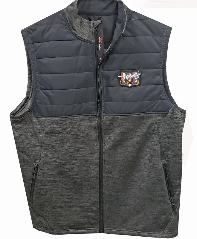 LEVELWEAR Mid-weight MENS Black/Charcoal Vest