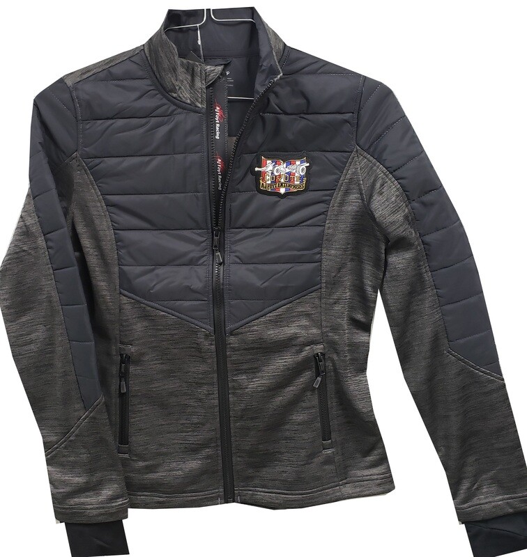 LEVELWEAR Mid-weight Ladies Black/Charcoal Jacket