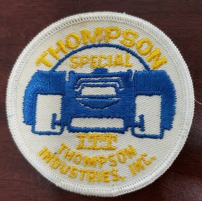 Circa 1960s Thompson Industries Embroidered Patch