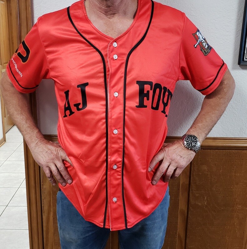 AJ FOYT RACING BENJAMIN PEDERSEN BASEBALL JERSEY