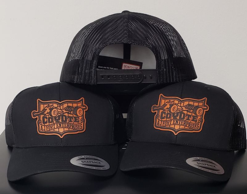 Black Coyote Hat