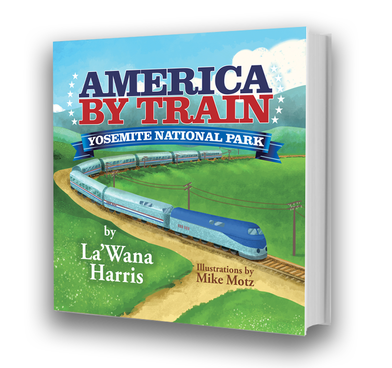 America By Train: Yosemite National Park Board Book