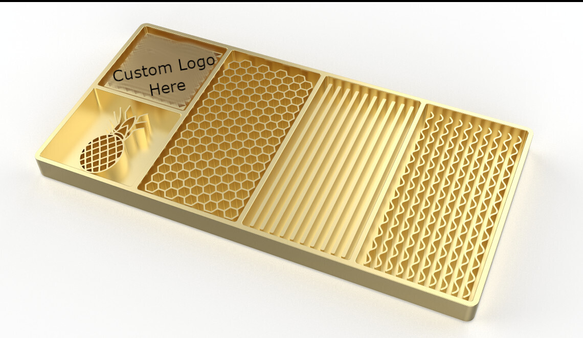 The Ice Designer™ Plate - Customized Top left square