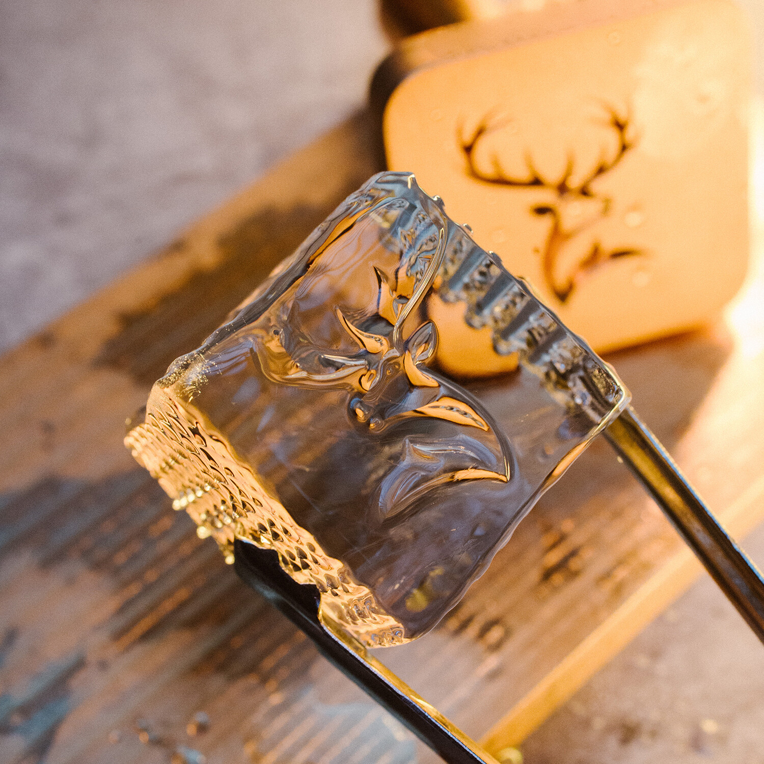 The Ice Designer™ Handheld Stamp (Customized) - Design Raised Above The Ice