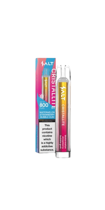 Salt CRISTALLITE Watermelon Strawberry Bubble Gum 2%