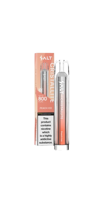 Salt CRISTALLITE Peach Ice 2%