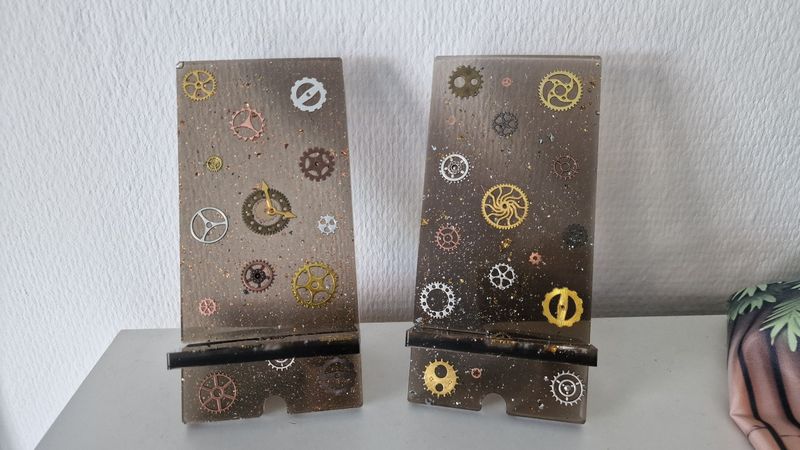 Steampunk Handyhalter