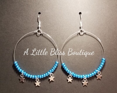 Baby, I&#39;m a Star! Hoop Earrings