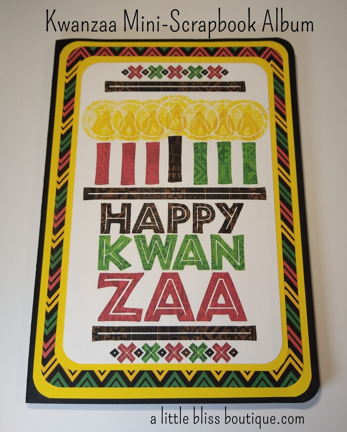 Kwanzaa Mini-Scrapbook Album