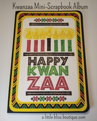 Kwanzaa Mini-Scrapbook Album