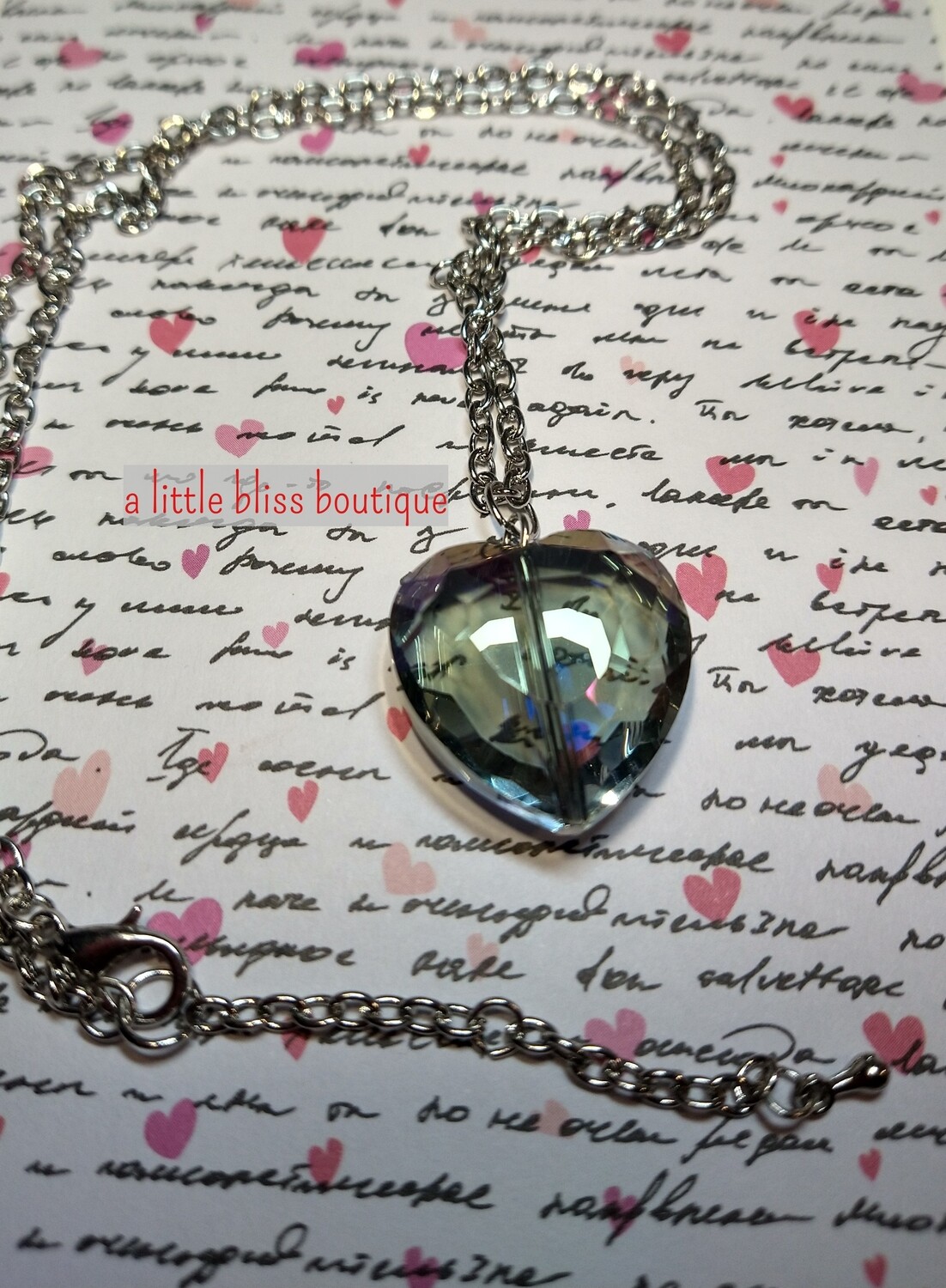 Heart Pendant Necklace - FREE SHIPPING